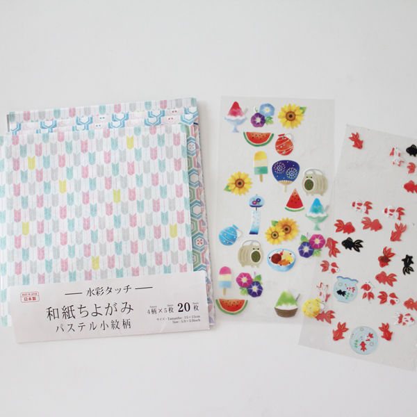 100均折り紙で作る可愛い夏のポチ袋 Thankyou Works Blog